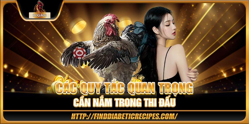 Các quy tắc quan trọng cần nắm trong thi đấu 